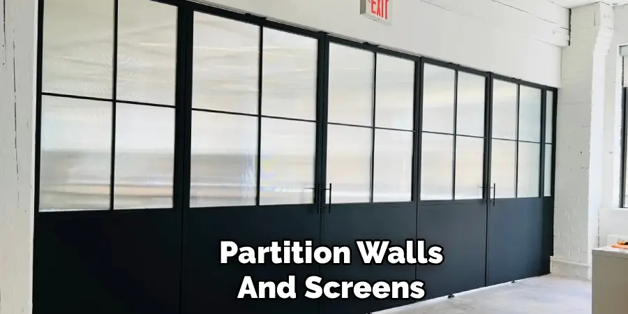Partition Walls and Screens