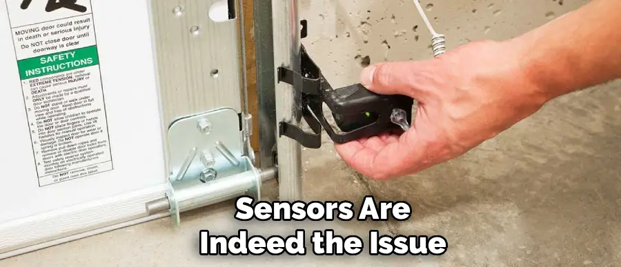 Sensors Are
Indeed the Issue