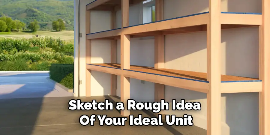 Sketch a Rough Idea 
Of Your Ideal Unit