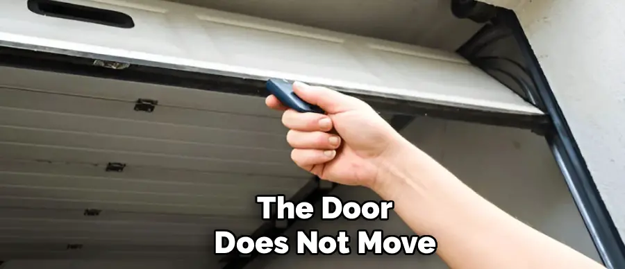 The Door Does Not Move