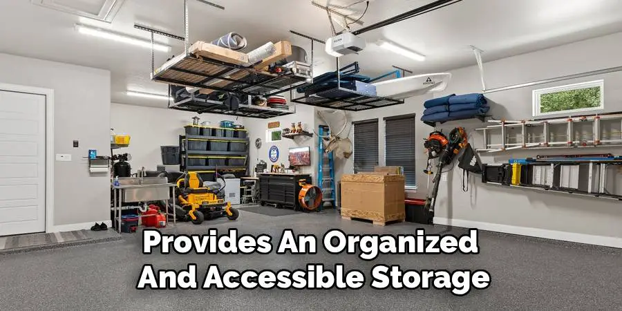 Provides An Organized
And Accessible Storage