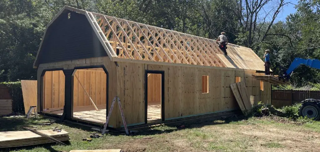 How to Frame a Gambrel Roof Garage