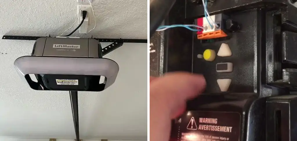 How To Reset LiftMaster Garage Door Opener