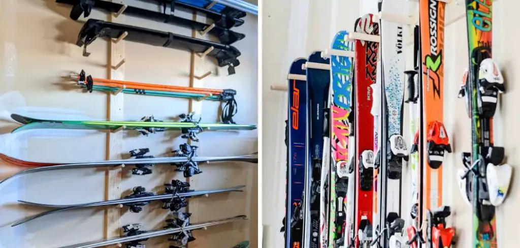 How to Hang Skis in Garage