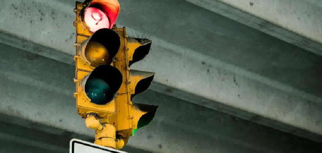 How to Hang Traffic Light in Garage