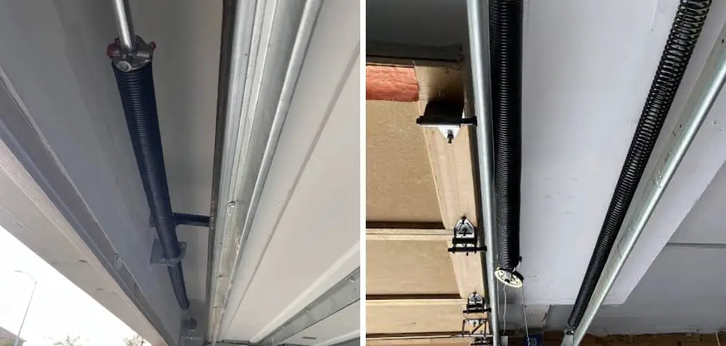 How to Install Extension Springs on a Garage Door