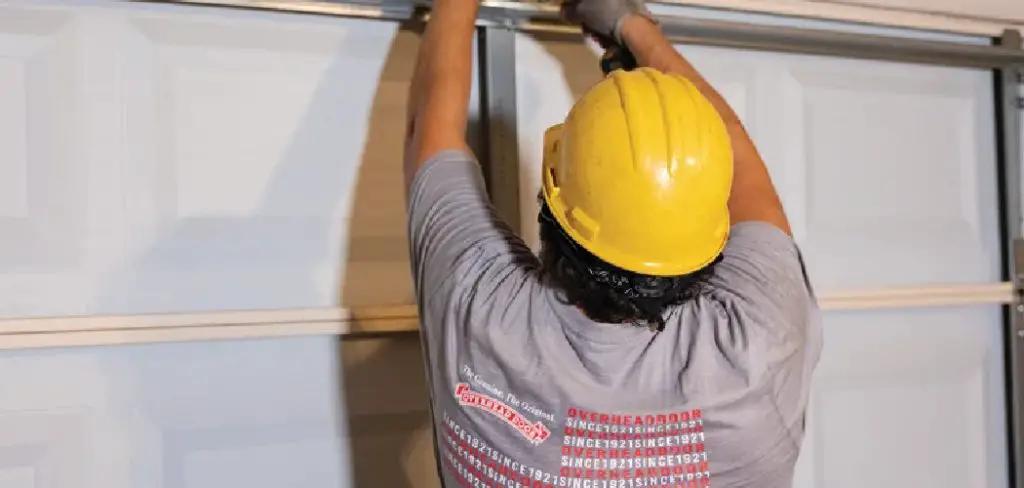 How to Replace Garage Door Panels