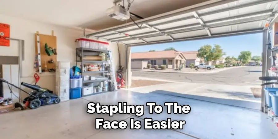 Stapling To The 
Face Is Easier