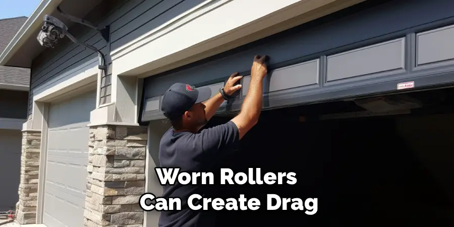 Worn Rollers 
Can Create Drag