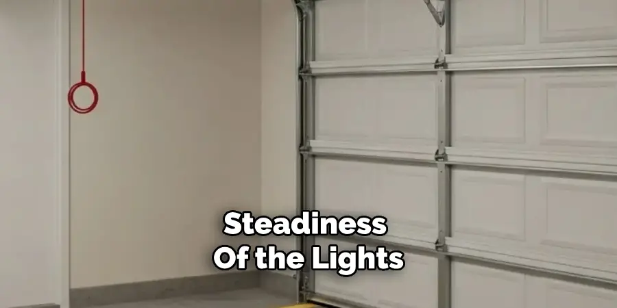 Steadiness 
Of the Lights