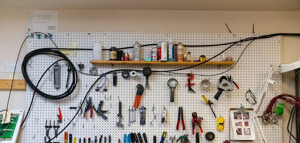 How to Hang Tools in Garage