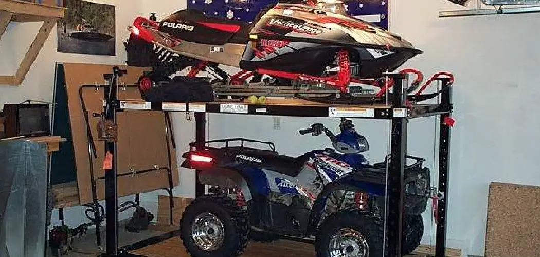 How to Store Snowmobile in Garage